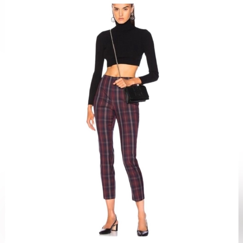 Rag & Bone Simone Yoke Preppy Plaid Pants